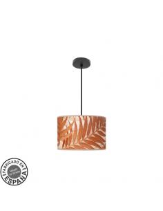 Moda Pendant 1xe27 Black/leaf Caldera Regx30x30cm