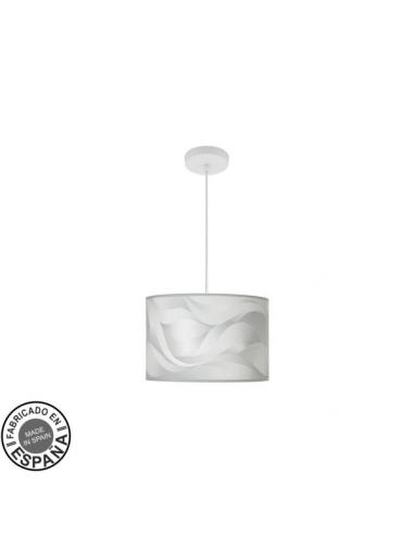 Fashion Pendant 1xe27 White/wave Gray Regx30x30cm