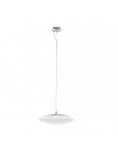 EGLO 97812 - FRATTINA-C LED pendant lamp in matte nickel steel and Acrylic