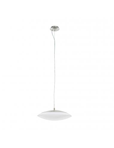 EGLO 97812 - FRATTINA-C LED pendant lamp in matte nickel steel and Acrylic