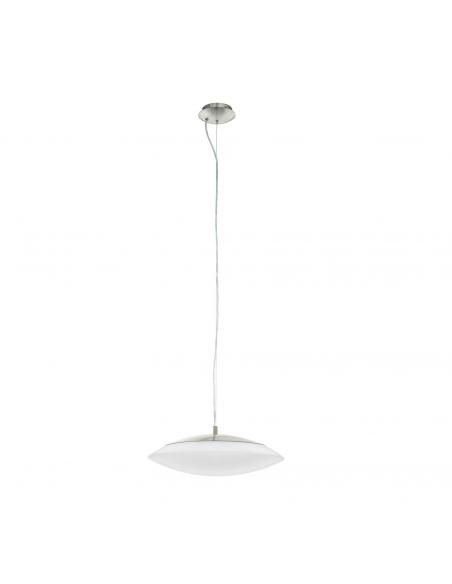 EGLO 97812 - FRATTINA-C LED pendant lamp in matte nickel steel and Acrylic