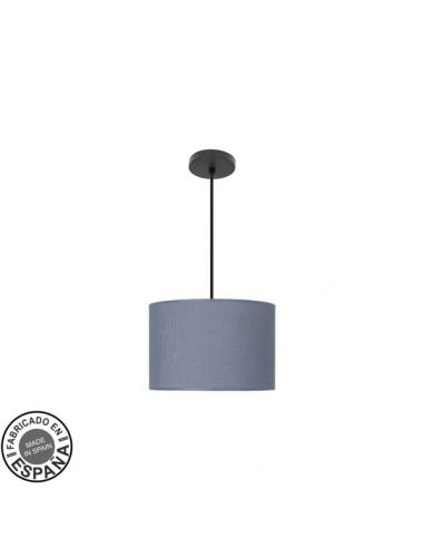 Moda Pendant 1xe27 Black/blue Regx30x30 Cm