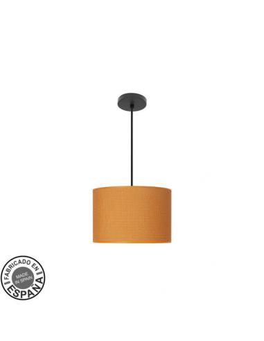 Moda Pendant 1xe27 Black/orange Regx30x30 Cm
