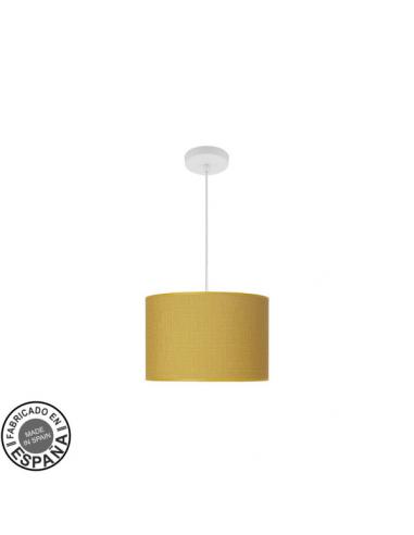 Moda Pendant 1xe27 White/yellow Regx30x30 Cm