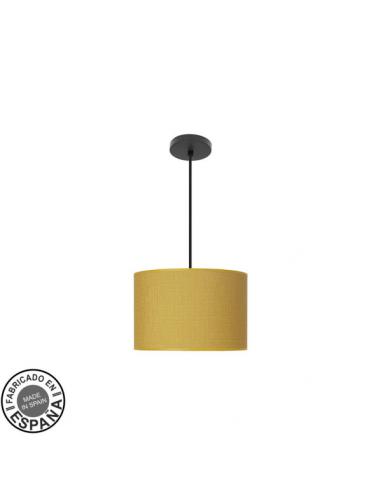 Moda Pendant 1xe27 Black/yellow Regx30x30 Cm