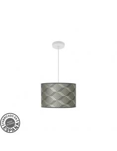 Moda Pendant 1xe27 White/tetris Gray Regx30x30cm