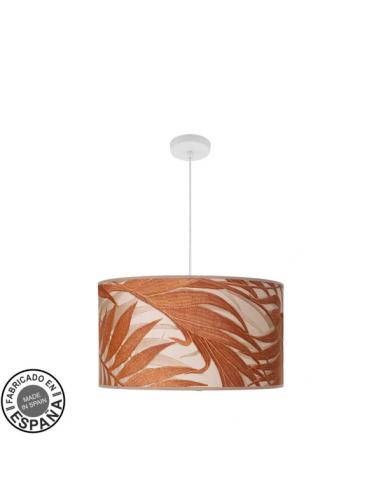 Moda Pendant 3xe27 White/leaf Caldera Regx50x50cm C/diffuser
