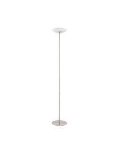 EGLO 97814 - FRATTINA-C LED floor lamp in matte nickel steel and Acrylic