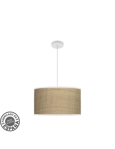 Moda Pendant 2xe27 White/Light Reed Regx40x40 W/diffuser