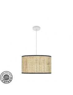 Moda Pendant 2xe27 White/Dark Reed Regx40x40cm C/diffuser