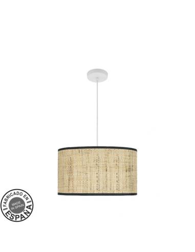 Moda Pendant 2xe27 White/Dark Reed Regx40x40cm C/diffuser