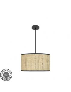 Moda Pendant 2xe27 Black/Dark Reed Regx40x40 W/diffuser
