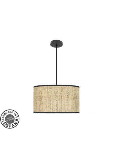 Moda Pendant 2xe27 Black/Dark Reed Regx40x40 W/diffuser