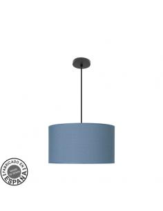 Moda Pendant 2xe27 Black/blue Regx40x40 Cm C/diffuser