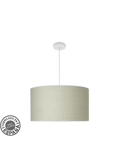 Moda Pendant 3xe27 White/White Reed Regx50x50cm C/diffuser