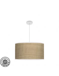 Moda Pendant 3xe27 White/Light Reed Regx50x50cm C/diffuser