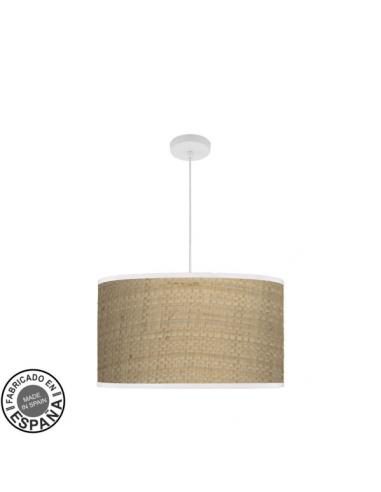 Moda Pendant 3xe27 White/Light Reed Regx50x50cm C/diffuser