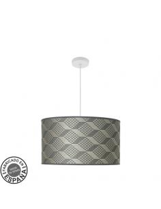 Moda Pendant 3xe27 White/tetris Gray Regx50x50cm C/diffuser