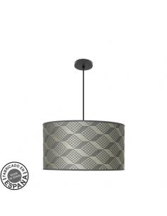 Moda Pendant 3xe27 Black/tetris Gray Regx50x50cm C/diffuser
