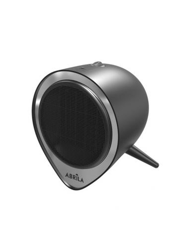 Termoventilador Ceramico Andino 1500w Negro/plata 2potencias,protecc.sobrecalentamiento,antivuelco 21x18x18cm