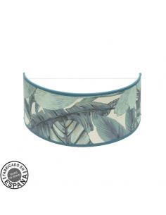 Algiers Wall Light 1xe27 Blue Leaf 16x33x45 Cm