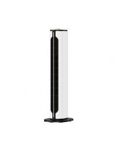 Vertical Ceramic Fan Heater Ptc 1500w Canada White/black 2 features 3functions Thermos.sec.anti-tip 61.5x18x18cm