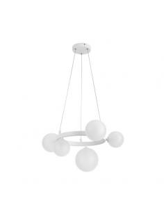 Lampara Lozolla 5xg9 Blanca Regx52x52cm