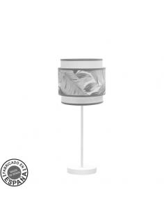 Cameroon Table Lamp 1xe14 White/gray 45x18x18 Cm