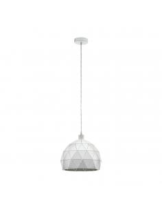 EGLO 97854 - ROCCAFORTE Living Room Lamp in White Steel