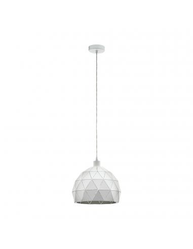 EGLO 97854 - ROCCAFORTE Living Room Lamp in White Steel