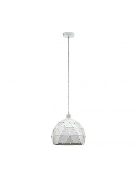EGLO 97854 - ROCCAFORTE Living Room Lamp in White Steel