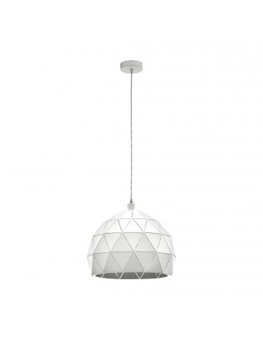 EGLO 97855 - ROCCAFORTE Living Room Lamp in White Steel