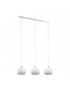 EGLO 97857 - ROCCAFORTE Living Room Lamp in White Steel