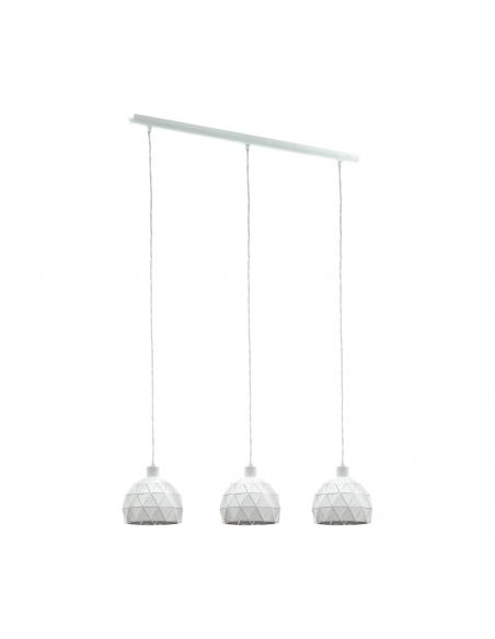 EGLO 97857 - ROCCAFORTE Living Room Lamp in White Steel