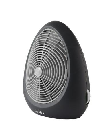 Termoventilador Elect.perugia 2000w Negro/gris Termost.reg. 2potencias 3funciones Sist.seguridad 30,5x27x16cm