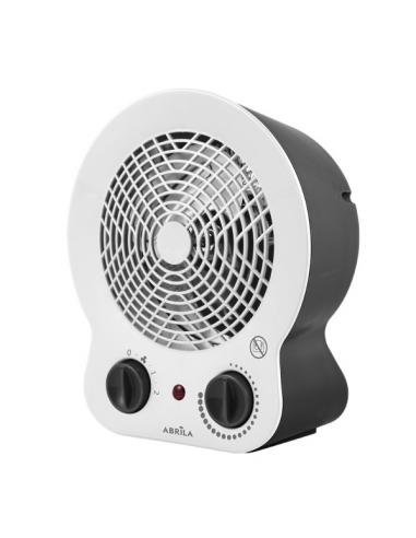 Elect.cremona 2000w White/black Thermofan Thermofan. Reg. 2 powers 3 functions Safety system 26.5x22.5x13cm