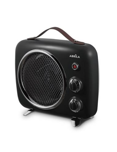 Termoventilador Elect.taranto 2000w Negro/gris Termost Reg. 2potencias 3funciones Sist.seg. 27,2x31,5x13,5cm