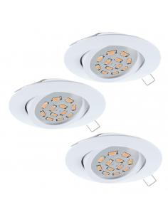 EGLO 31683 - TEDO Lámpara Empotrable LED en Fundición de aluminio blanco