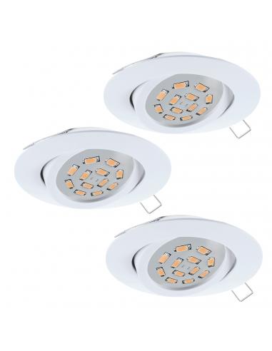 EGLO 31683 - TEDO Recessed LED Lamp in White Cast Aluminum