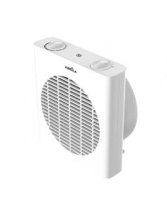 Elect.malta 2000w White Heater Fan 3 Anti-tip functions Thermostat.regulabl.sec. Handle 22.5x21x13cm
