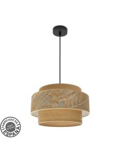 Samoa Pendant 1xe27 Black/camel Regx40d