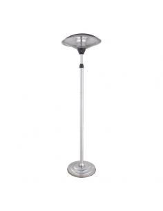 Koel 2000w Silver 2 Outdoor Heater W/Foot Anti-tip Ip34 200x60x60 Cm