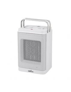 Bribon Ceramic Fan Heater 1500w White 2powers 3functions Termost.reg. Anti-tip Handle 22.3x15x12.4cm