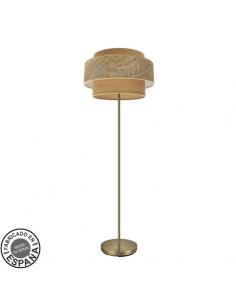 Samoa Living Room Foot 1xe27 Leather/camel 168x40x40 Cm