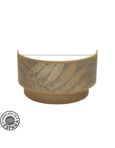 Aplique Samoa 1xe27 Camel 17x30x15 Cm