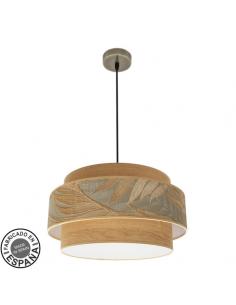 Samoa 3xe27 Leather/camel Regx50d Pendant