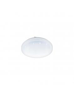 EGLO 97877 - FRANIA-S LED ceiling light in white steel and acrylic with glass effect