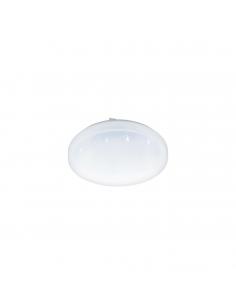 EGLO 97877 - FRANIA-S Plafón LED en Acero blanco y Acrílico con efecto de cristal