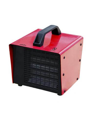 Ceramic PTC Industrial Chopo 3000w Red 3 Thermovntilator Thermoverter Thermoverter 26x23.5x23.5 Cm