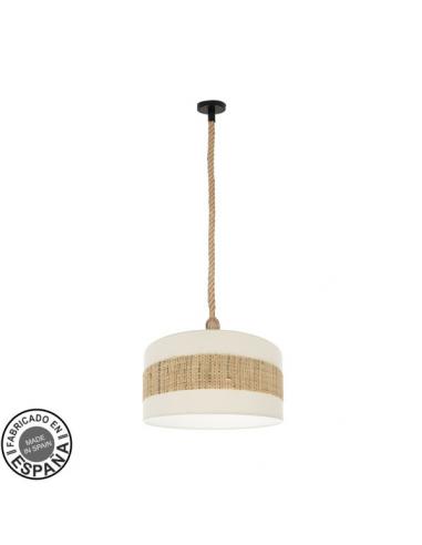 Nicaragua Pendant 1xe27 White/natural 50d